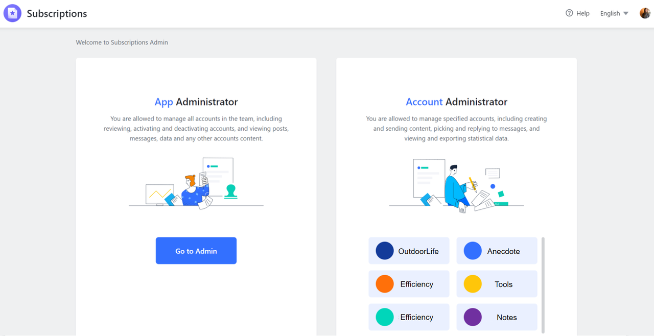 Các vai trò chính trong Lark Subscription và hướng dẫn sử dụng tổng quan